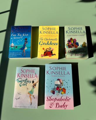 Lotto 5 romanzi in inglese di Sophie Kinsella