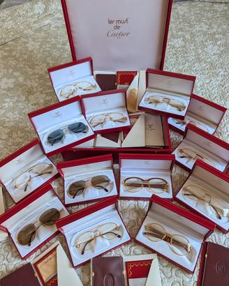 Esclusiva Collezione Occhiali Cartier Vintage