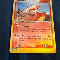 Pokemon Blaziken HOLO