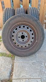 4 GOMME ESTIVE CON CERCHIO TOYOTA YARIS
