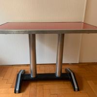 consolle metallo/vetro vintage