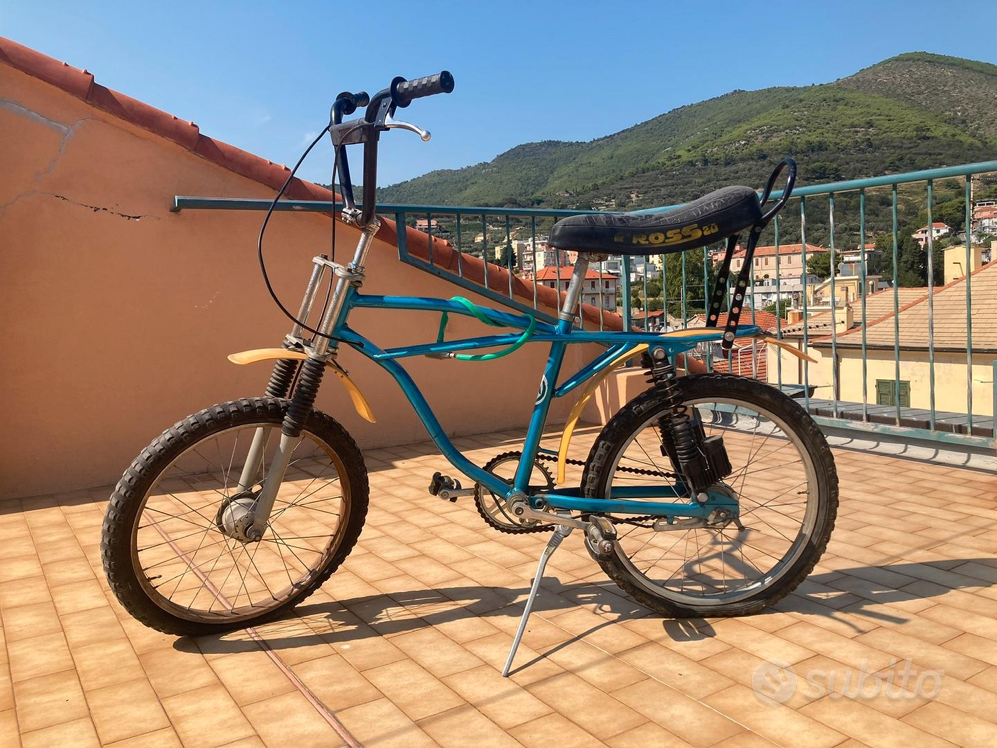 Faro Biciclette Saltafoss A Pila Per Bici Cross Anni 80