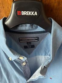 Camicia Tommy Hilfiger azzurra
