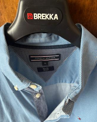 Camicia Tommy Hilfiger azzurra