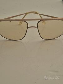 occhiali zilo gold vintage