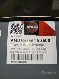 Processore AMD Ryzen 5 2600