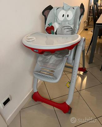 N. 2 seggioloni Chicco polly 2 elefante