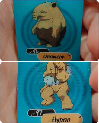 Drowzee Hypno Card Pokemon Yoga 