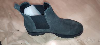 stivali da uomo in pelle scamosciata