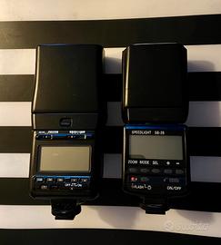 Nikon SB-28 + SB-24 Flash Speedlight Originali