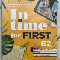 Libro inglese “In time for first” b2