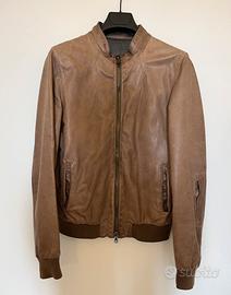 Giacca in pelle Mauro Grifoni tg. 48