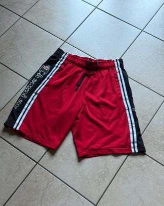 Pantaloncini Champion rossi e neri stile basket