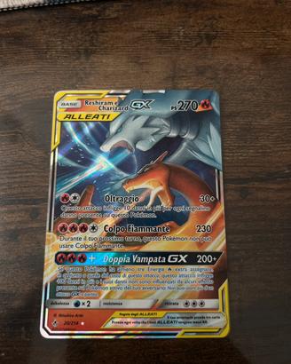 Reshiram e Charizard gx 20/214