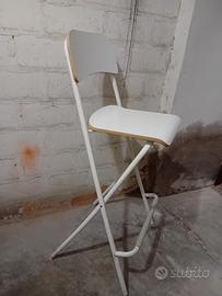 Sgabello da bar FRANKLIN ikea bianco