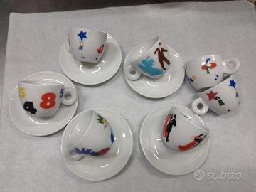 tazze caffè Illy collezione 