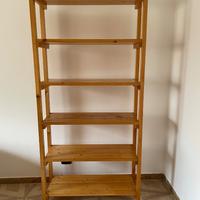 2 scaffali legno massello