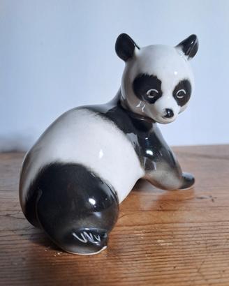 Ex URSS ceramic panda statue