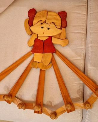 Attaccapanni a fisarmonica