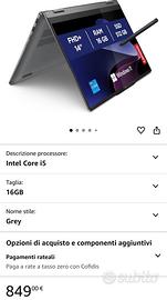 Computer Lenovo Ideapad Flex 5
