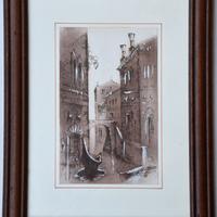 Quadretti raffiguranti Venezia, con cornice