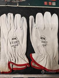 guanti pelle lavoro tg 9