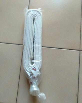 cintura karate bianca
