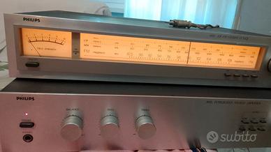 Amplificatore  radio e casse vintage 