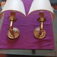 Applique da parete in ottone Sciolari