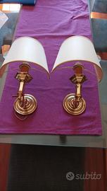 Applique da parete in ottone Sciolari