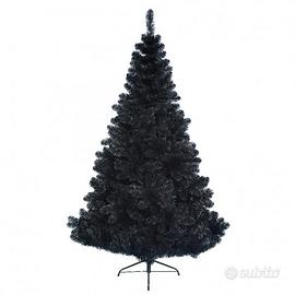 Albero di natale nero 150 cm
