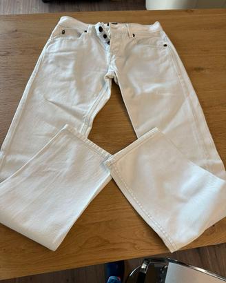 Jeans bianco della Gaudì tg 31