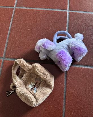 Borsette di peluche per bambini