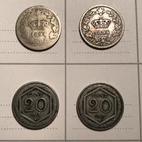 Monete italiane del regno “prima e dopo”