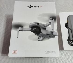 DJI Mini 4K drone: mai usato e attivato