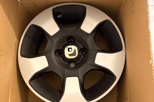 Cerchi + copricerchi originali Fiat Pandina Cross