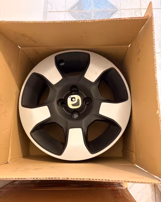 Cerchi + copricerchi originali Fiat Pandina Cross