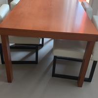 tavolo ciliegio 6 posti +2 calligaris