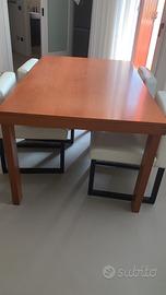 tavolo ciliegio 6 posti +2 calligaris