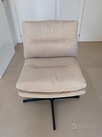 Coppia di sedie da ufficio