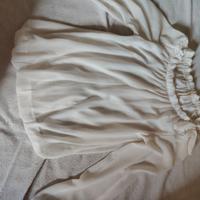 Camicetta bianca in velo