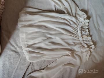 Camicetta bianca in velo