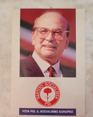 Adesivo sticker Psi socialista Craxi