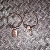 Orecchini cerchi Dodo Pomellato oro rosa