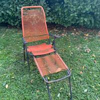 Sdraio vintage tipo Spaghetti Fiam pieghevole