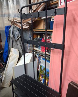 attaccapanni con panchina 