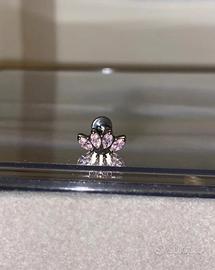 Piercing per ombelico in Titanio floating