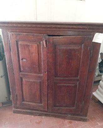 Antica Credenza Angoliera in Ciliegio - Fine '700
