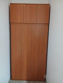 ARMADIO DISPENSA ALTO  IN LEGNO C/ ANTE