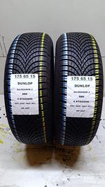 2 GOMME 175 65 15 DUNLOP 4 STAG. RIF4407